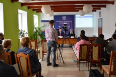 Konferencja prasowa w Ciechanowie  