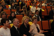 Krystyna Mucha - Dyrektor Wydziału Kształcenia Ogólnego Kuratorium Oświaty w Warszawie, Wojciech Starzyński - Prezes Zarządu Fundacji „Rodzice Szkole”, Aurelia Michałowska - Mazowiecki Kurator Oświaty, Teresa Makulska - Wicedyrektor MSCDN