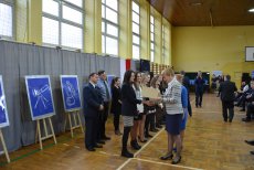Uroczystość wręczenia stypendiów Prezesa Rady Ministrów uczniom z terenu Delegatury w Ostrołęce  