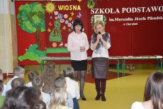Spotkanie z uczniami Szkoły Podstawowej w Chorzelach 