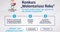 „Wolontariusz Roku” – konkurs MEN