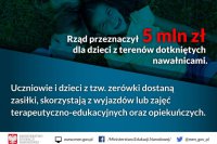 Zasiłek losowy - przyjęto Rządowy program pomocy dzieciom i uczniom