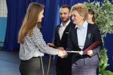 Wręczenie stypendiów Ministra Edukacji Narodowej w Warszawie  