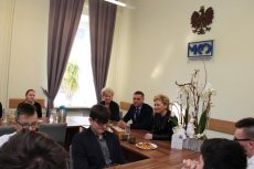 Spotkanie Mazowieckiego Kuratora Oświaty z uczniami z gminy Ciepielów  