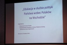 Edukacja dla Polaków na Wschodzie - konferencja  