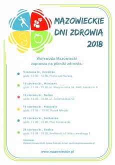 Plakat MUW - harmonogram