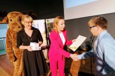 Gala wręczenia nagród II edycji konkursu EKOSZKOŁA (fot. materiały WFOŚiGW)