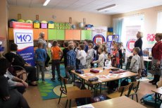 Lekcja w Publicznej Szkole Podstawowej w Radomiu (9 października)  