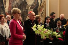 Kardynał Kazimierz Nycz, Mazowiecki Wicekurator Oświaty Dorota Skrzypek