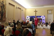 Mazowiecki Wicekurator Oświaty przemawia.