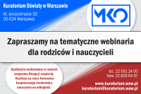 Webinaria dla rodziców i nauczycieli