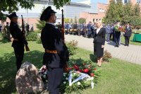 Uroczystość przy „Dębach Pamięci”