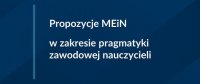 Nauczyciel dla ucznia – propozycje zmian w statusie zawodowym nauczyciela