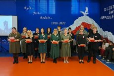 „Szkoła do hymnu” w Zespole Szkół Specjalnych w Wołominie  