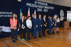 Uroczystość wręczenia dyplomów Stypendystom Prezesa Rady Ministrów na rok szkolny 2022/2023 