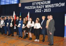 Uroczystość wręczenia dyplomów Stypendystom Prezesa Rady Ministrów na rok szkolny 2022/2023 