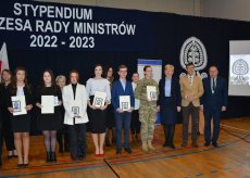 Uroczystość wręczenia dyplomów Stypendystom Prezesa Rady Ministrów na rok szkolny 2022/2023 