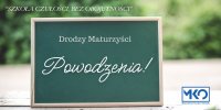 Życzenia Mazowieckiej Kurator Oświaty dla Maturzystów