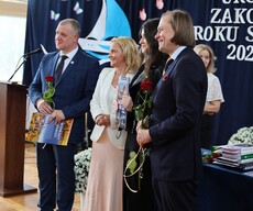 Zakończenie roku szkolnego 2024/2025 w Zespole Szkół Techniczno – Zawodowych im. Jana Pawła II  w Żurominie.
