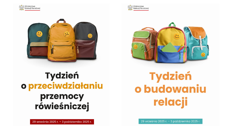 Tydzień Przeciwdziałania Przemocy Rówieśniczej i Tydzień Budowania Relacji