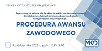Webinar pt. „Procedura awansu zawodowego".