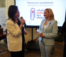 16.12.2025 Honorowe Wyróżnienie MKO "Szkoła czułości, bez obojętności"