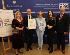 16.12.2025 Honorowe Wyróżnienie MKO "Szkoła czułości, bez obojętności"