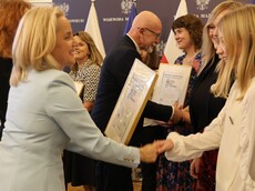 16.12.2025 Honorowe Wyróżnienie MKO "Szkoła czułości, bez obojętności"