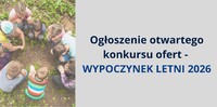 Wypoczynek letni 2026 r.