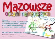 grafika Mazowsze oczami najmłodszych