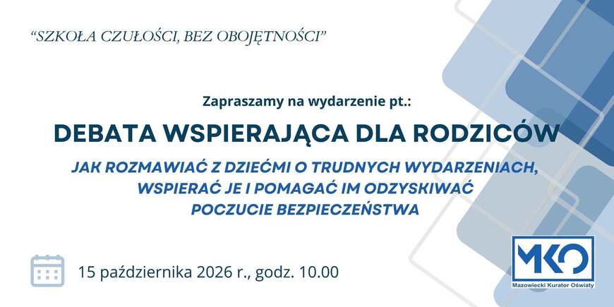 Debata wspierająca dla rodziców