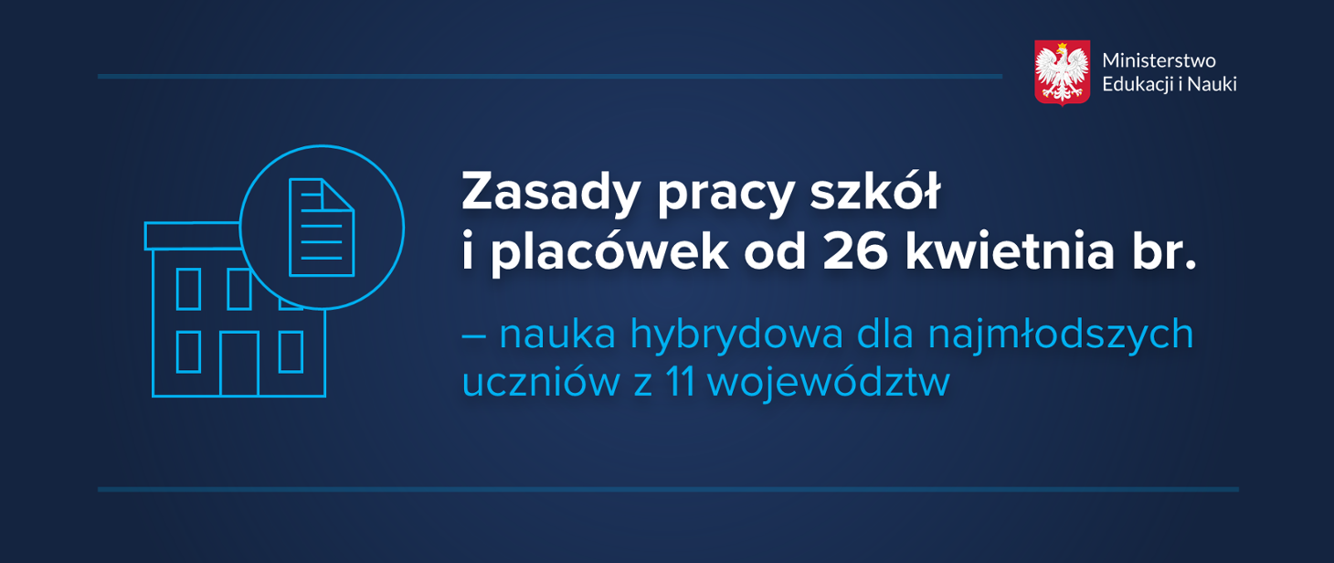 Kuratorium Waw Pl Oferty Pracy Zasady pracy szkół i placówek od 26 kwietnia br. – nauka hybrydowa dla