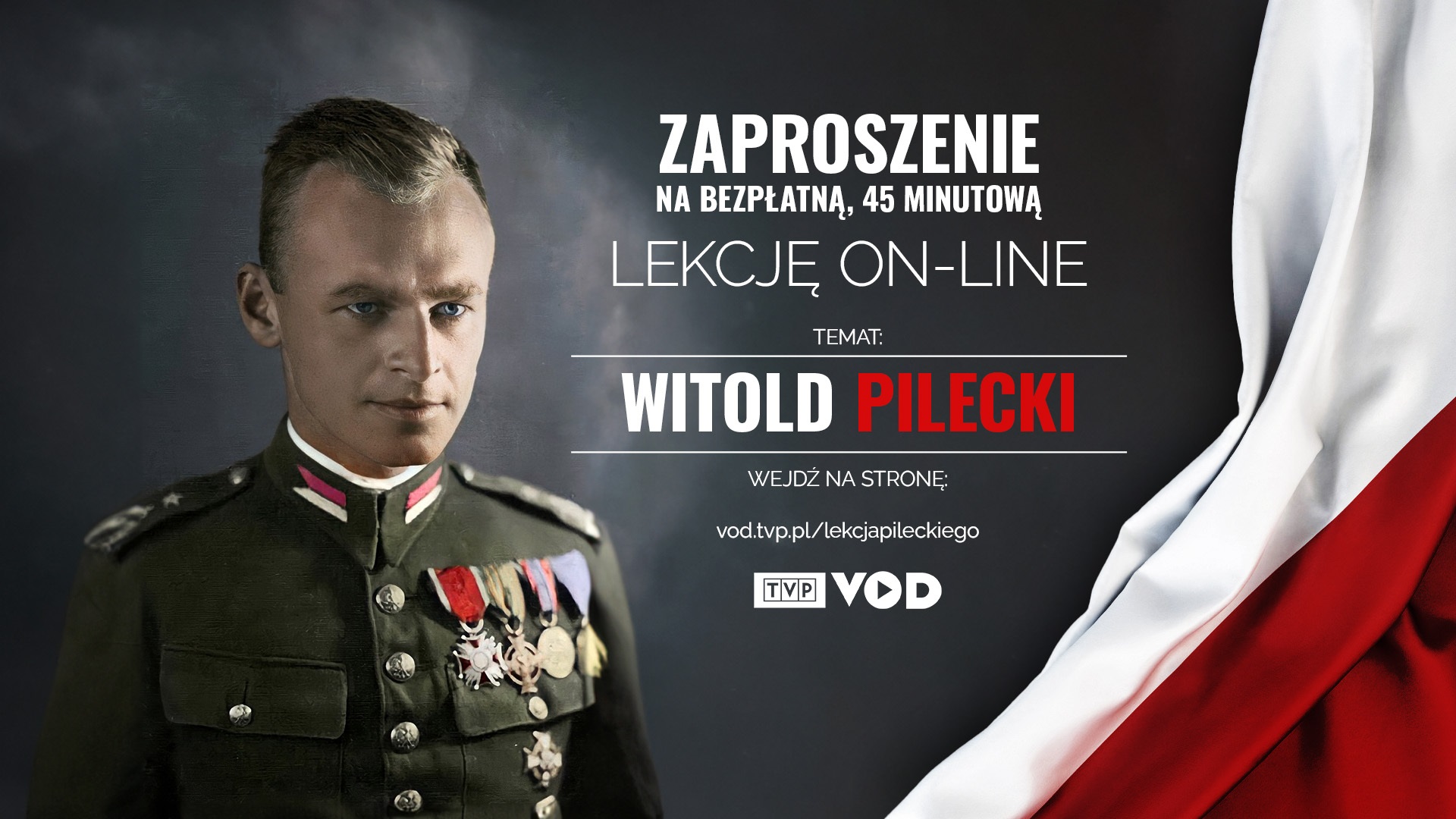 LEKCJA ONLINE „Witold Pilecki” Aktualności Kuratorium Oświaty w