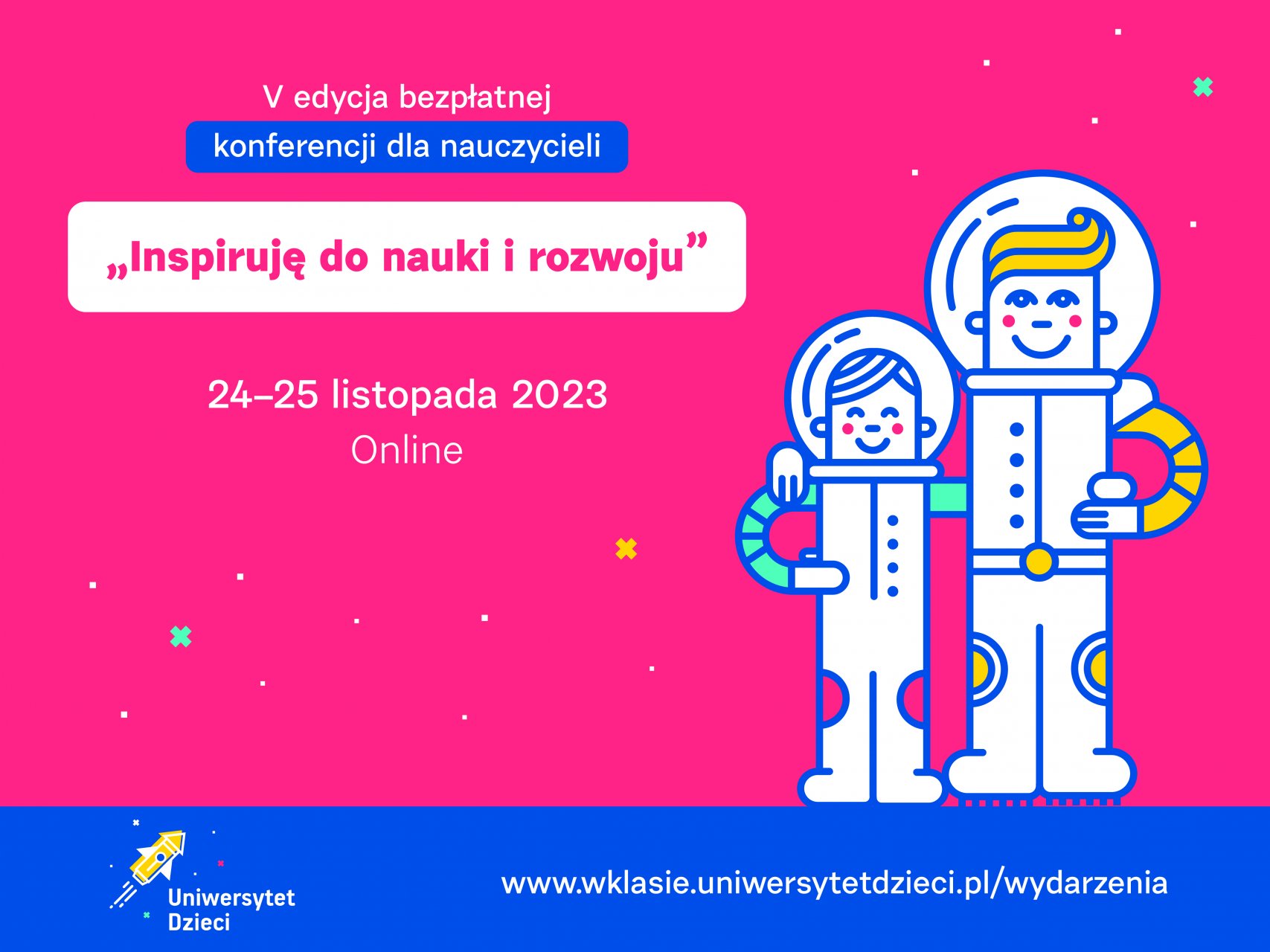 Konferencja on-line dla nauczycieli "Inspiruję do nauki i rozwoju